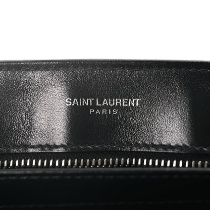 Saint Laurent Calfskin Y Quilted Monogram Toy Loulou Crossbody Bag Black 5 of 8