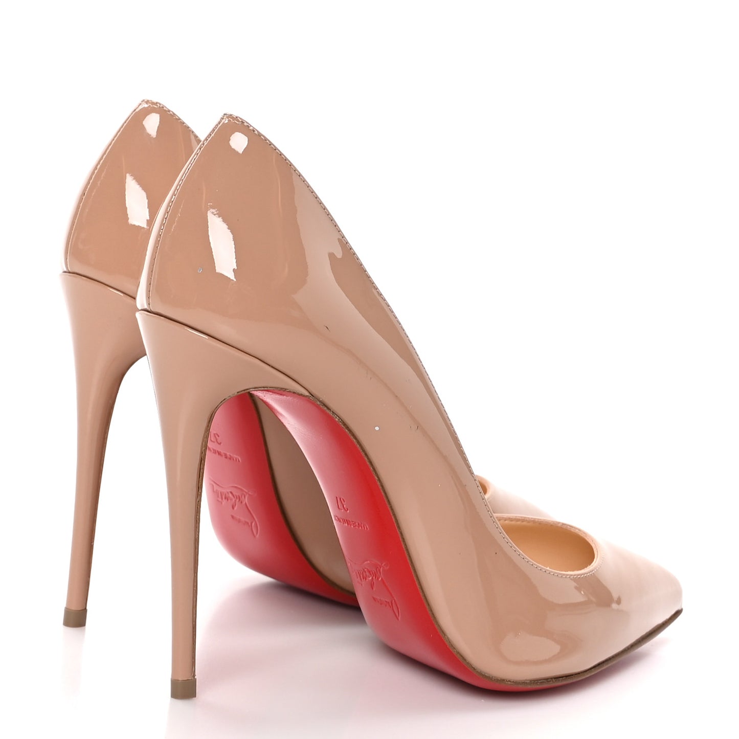 Patent Pigalle Follies 100 Pumps 37 Nude