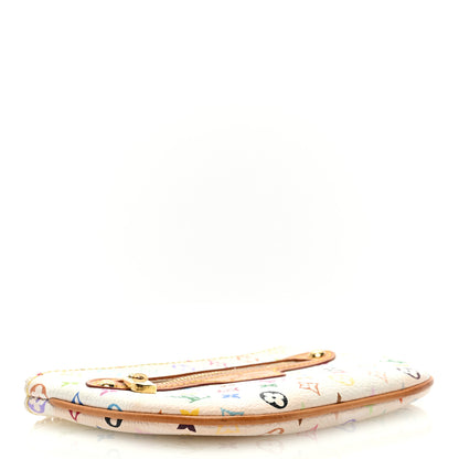 Louis Vuitton Monogram Multicolor Pochette Plate MM White 4 of 6