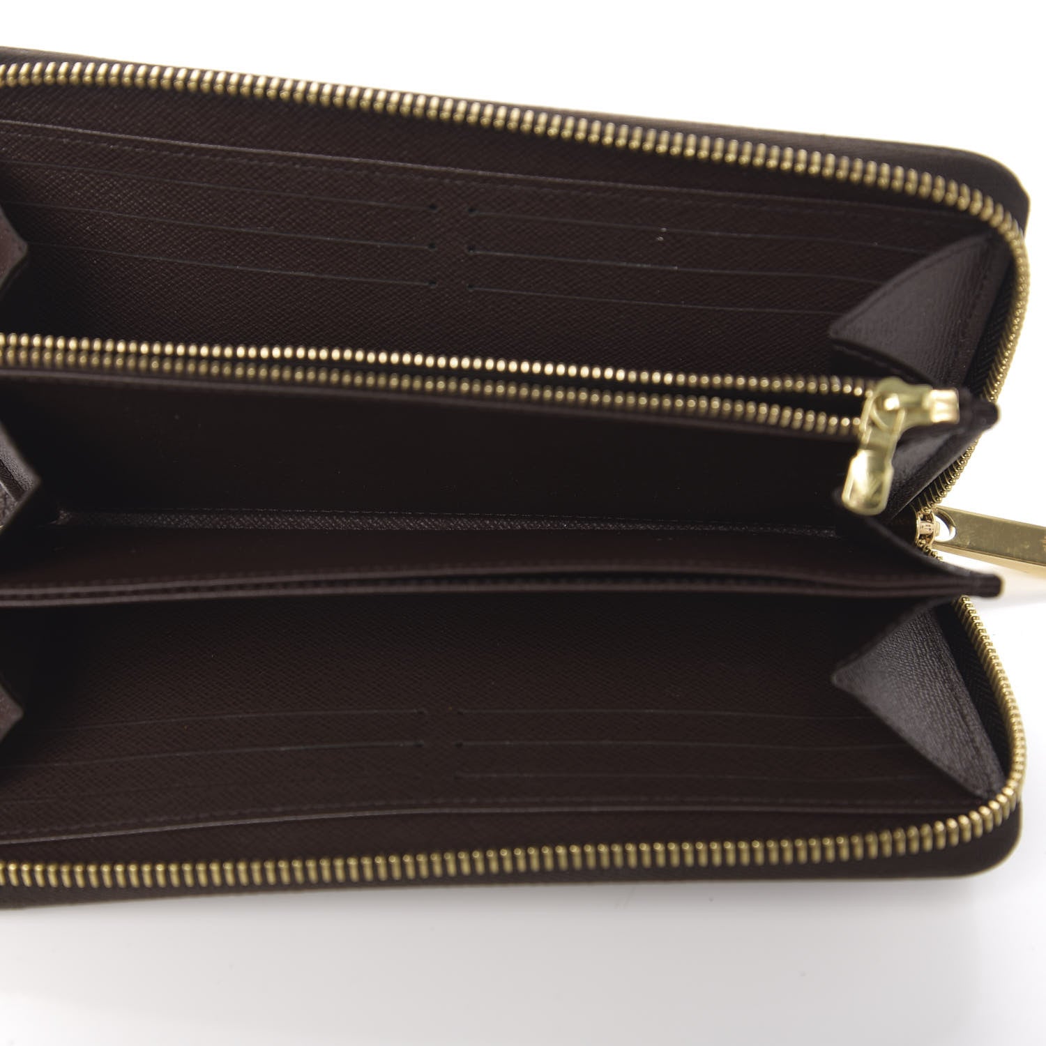 Louis Vuitton Damier Ebene Zippy Wallet 4 of 8