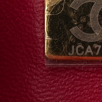 Chanel Caviar Quilted Small Double Flap Fuchsia 7 of 10