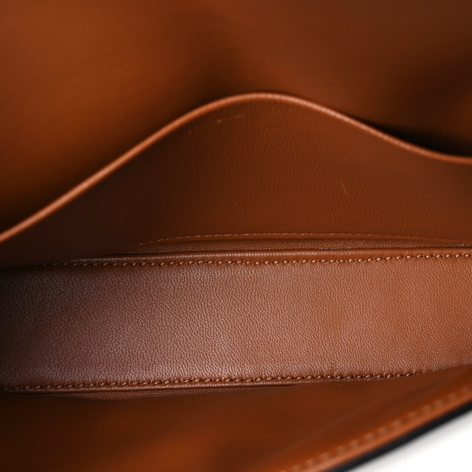 Celine Triomphe Canvas Chain Shoulder Bag Tan 4 of 8