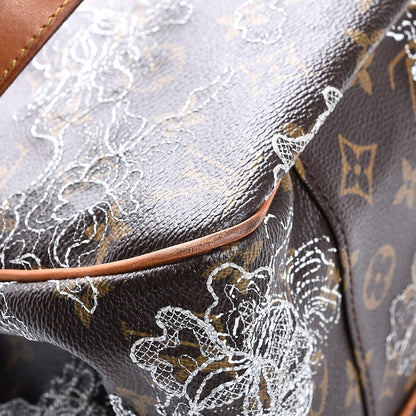 Louis Vuitton Monogram Dentelle Batignolles Horizontal Silver 11 of 14