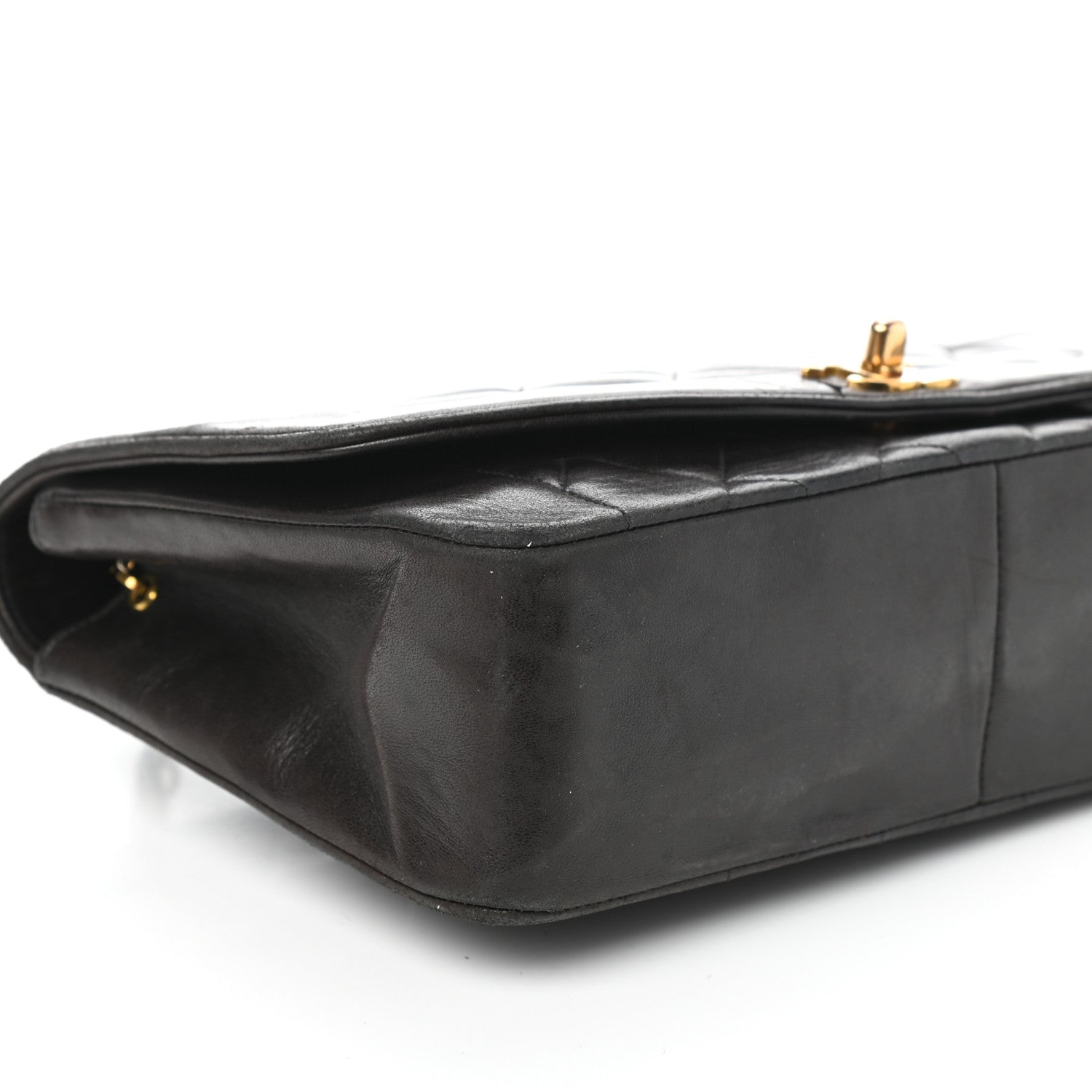 Chanel Lambskin Quilted Medium Single Flap Brown 10 of 11