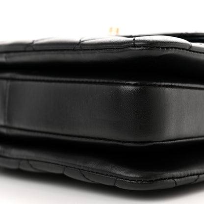 Chanel Lambskin Quilted Mini Trendy CC Dual Handle Flap Bag Black 10 of 14