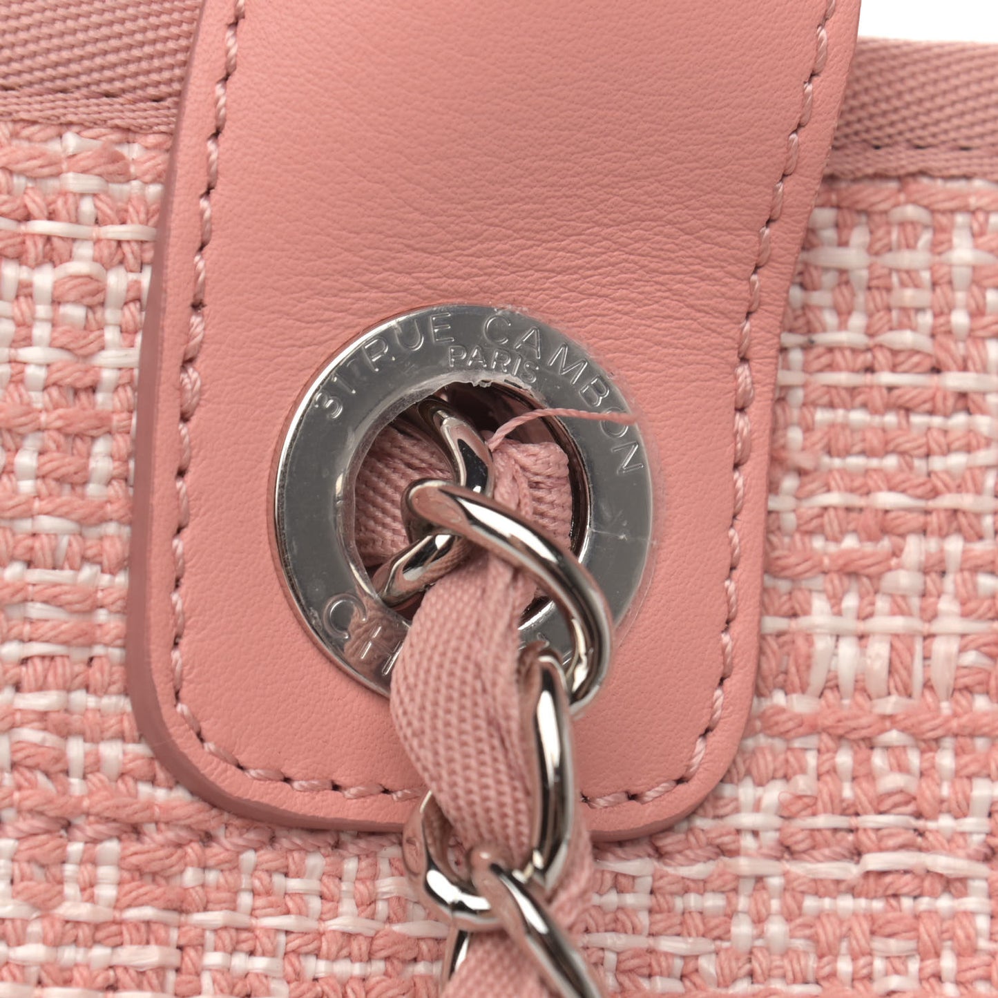 Canvas Medium Deauville Tote Pink