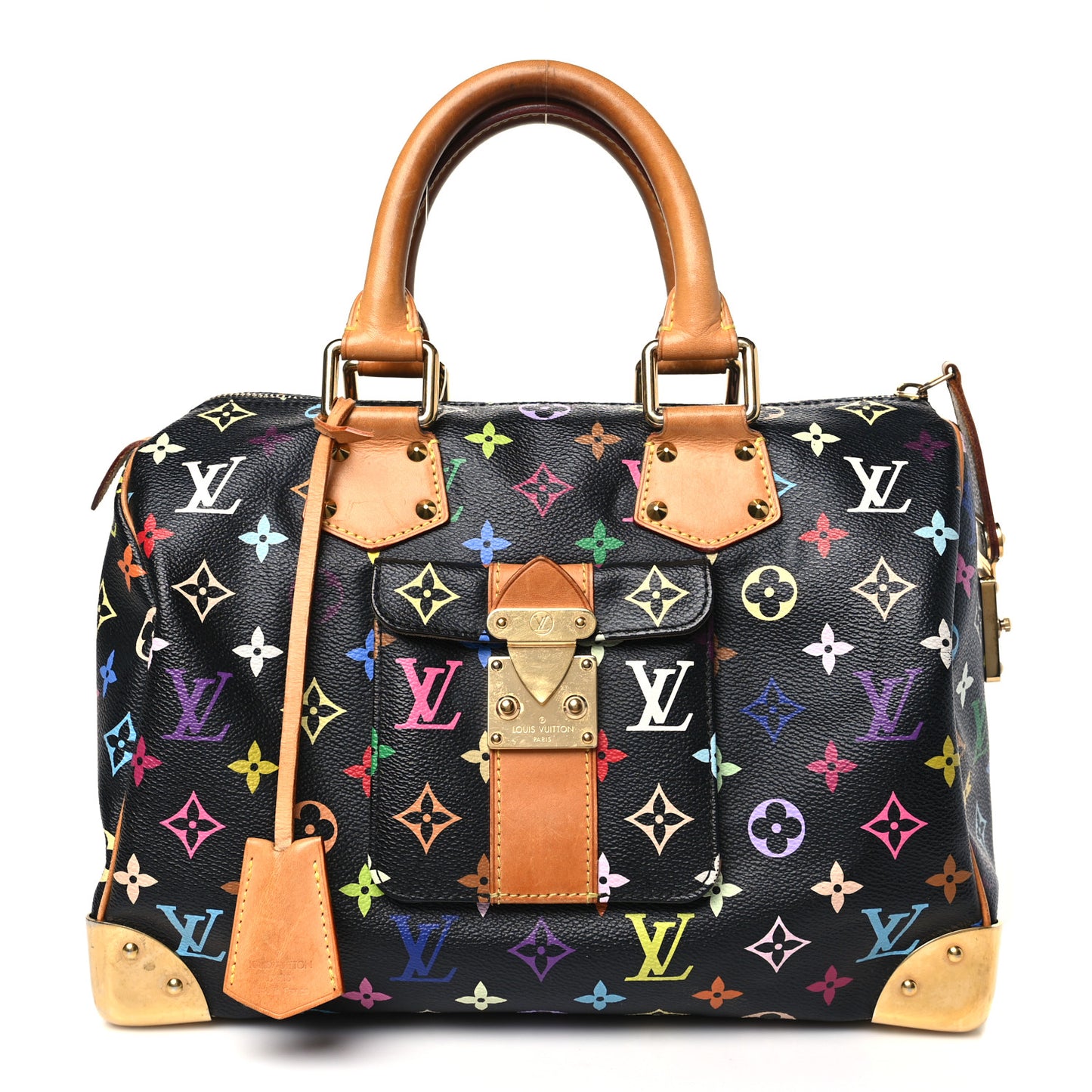 Monogram Multicolor Speedy 30 Black