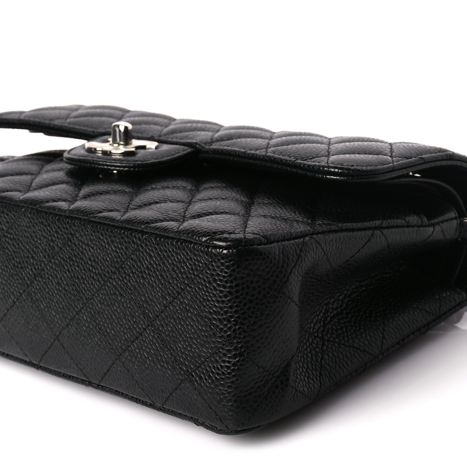 Chanel Caviar Quilted Small Double Flap Black 9 of 9