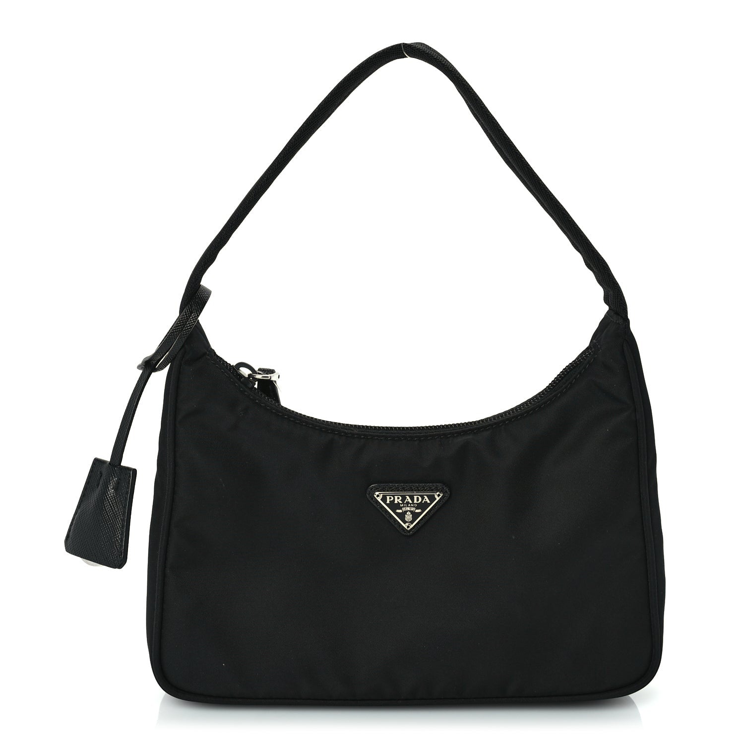 Prada Tessuto Nylon Mini Re-Edition 2000 Bag  Black 1 of 8