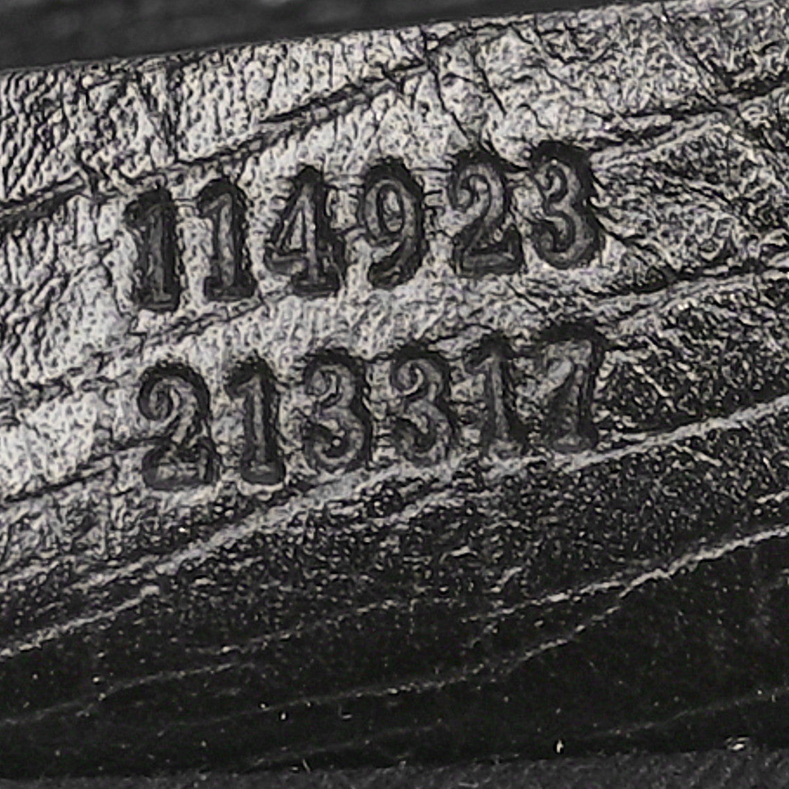 Gucci Monogram Horsebit Chain Clutch Black 7 of 13