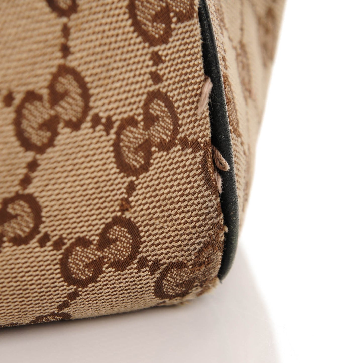 Monogram Large Sukey Tote Beige Ebony Black