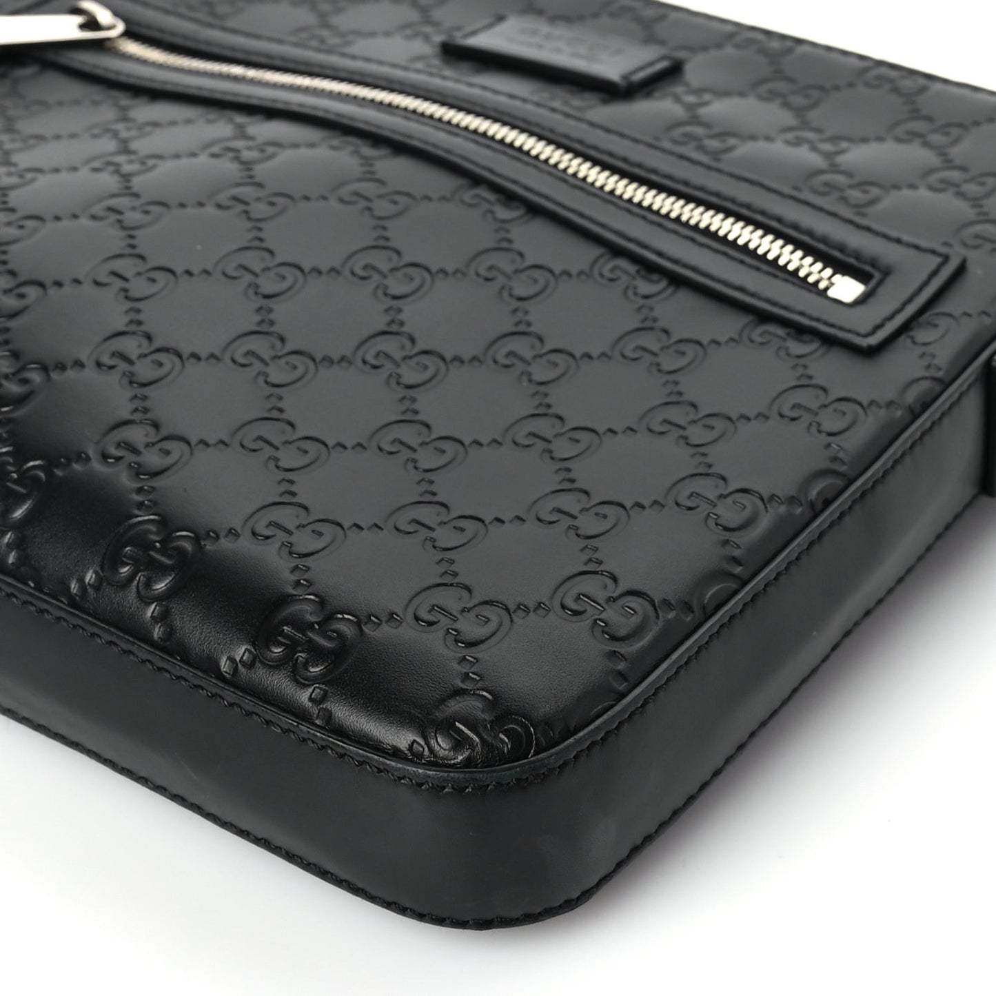 ssima Signature Small Messenger Bag Black
