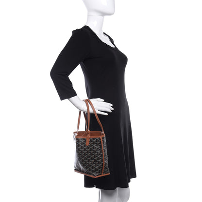 Goyard Goyardine Reversible Mini Anjou Black Gold 2 of 8