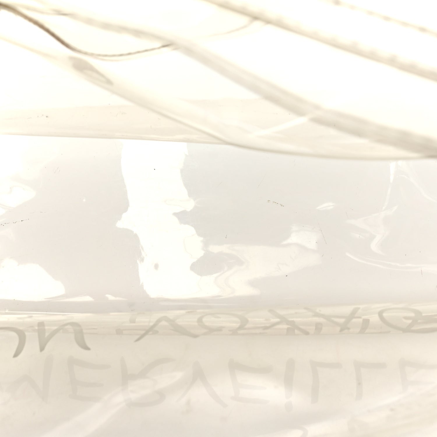 Hermes Vinyl Souvenir De L'Exposition Kelly Transparent 4 of 8