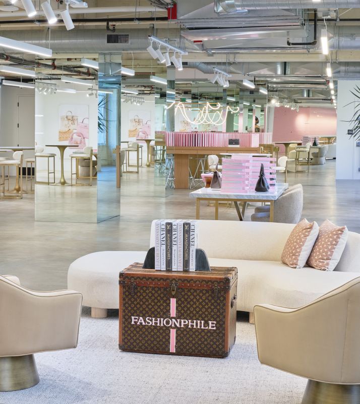 the interior of the LA Flagship