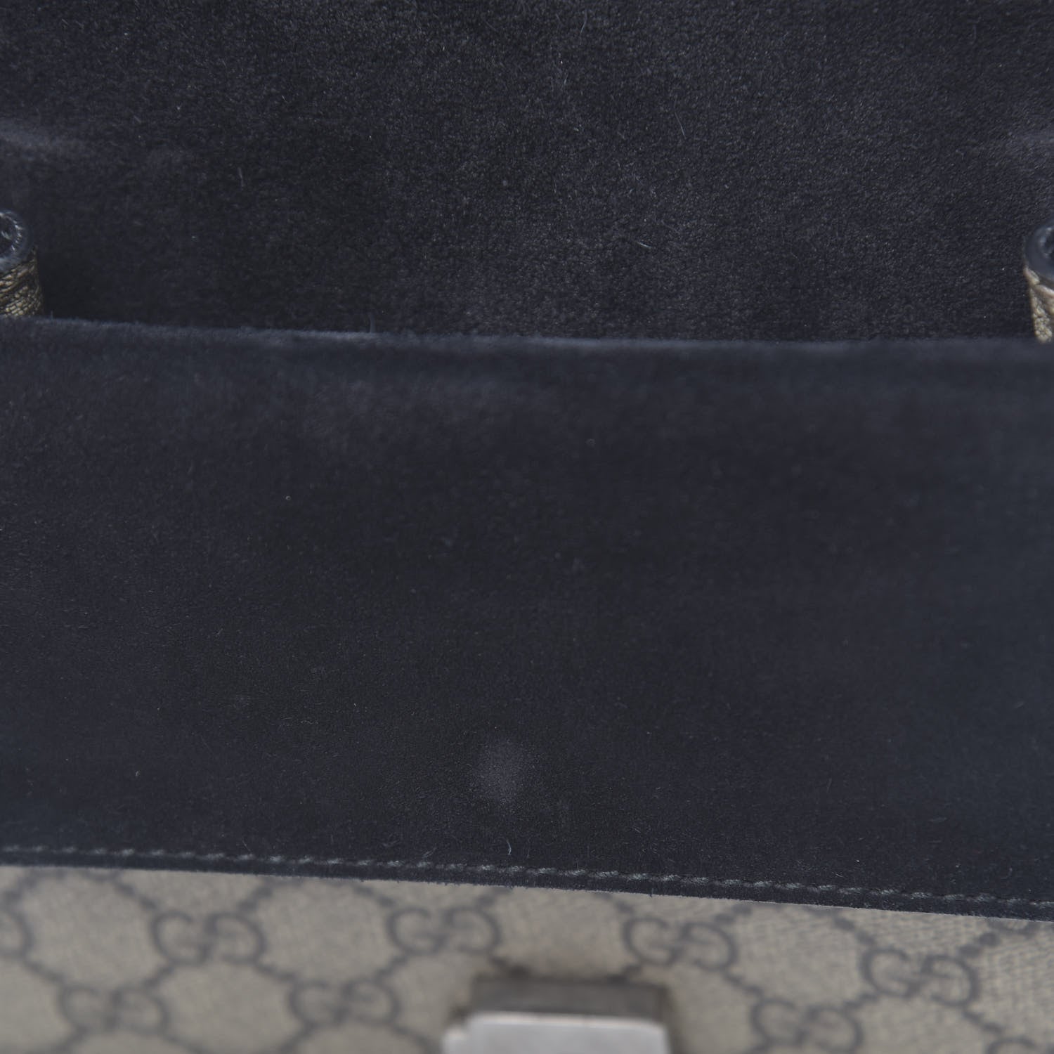 Gucci GG Supreme Monogram Mini Dionysus Shoulder Bag Black 12 of 13