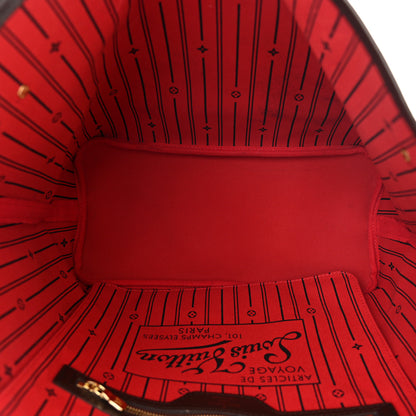 Louis Vuitton Damier Ebene Neverfull MM 5 of 9