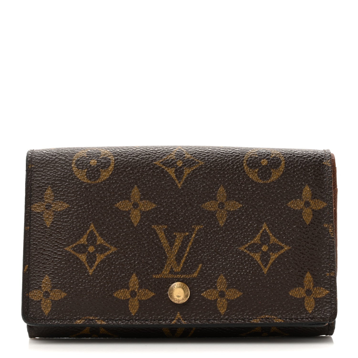 Louis Vuitton Monogram Porte-Monnaie Tresor Wallet 1 of 7