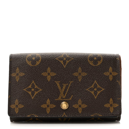 Louis Vuitton Monogram Porte-Monnaie Tresor Wallet 1 of 7