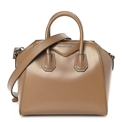 Givenchy Shiny Lord Calfskin Mini Antigona Nude 1 of 8