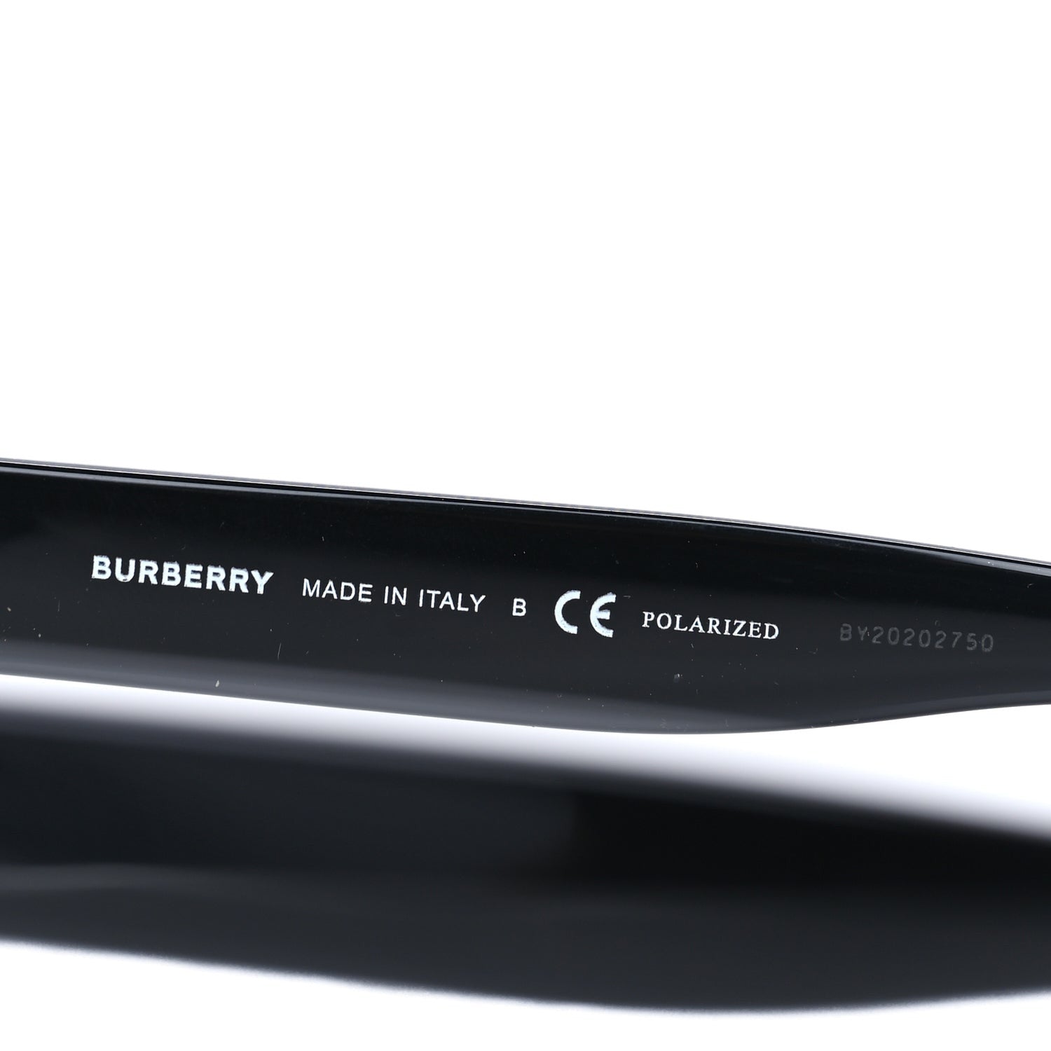 Burberry Acetate Oversized B4315 TB Sunglasses Black 6 of 7