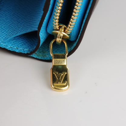Louis Vuitton Monogram Groom Compact Zip Wallet Blue 10 of 10