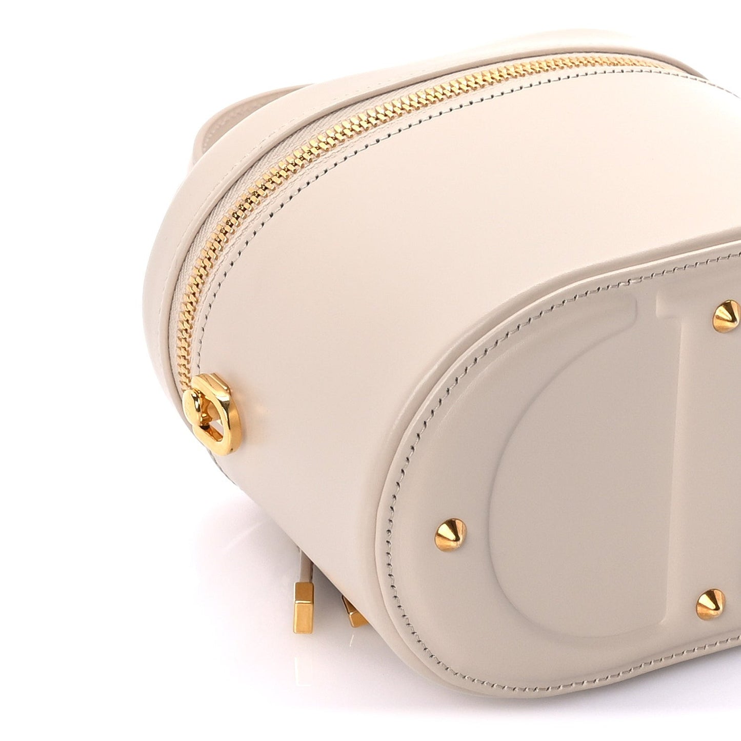 Lambskin Signature CD Vanity Case Caramel Beige