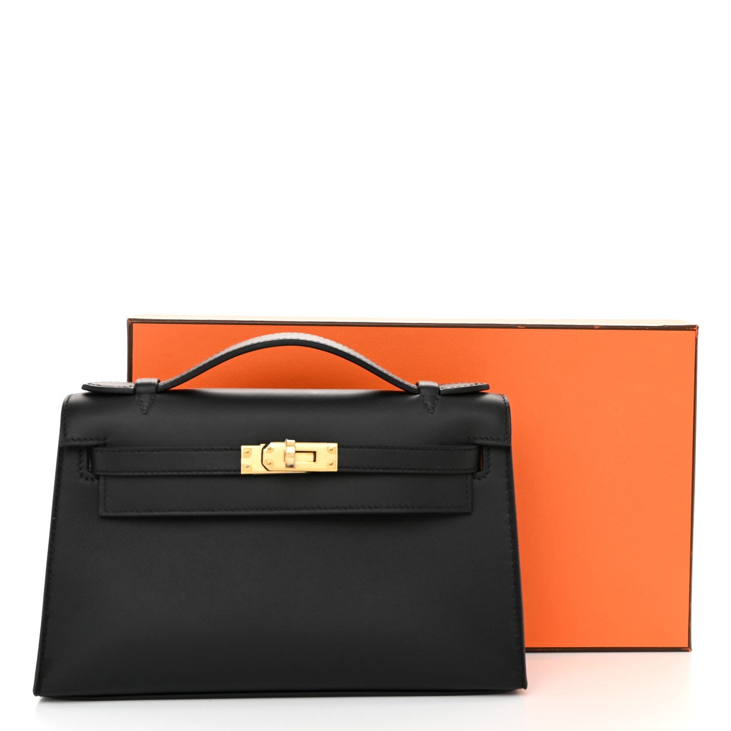 Swift Kelly Pochette Clutch Black