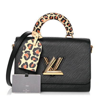 Louis Vuitton Epi Wild At Heart Twist One Handle MM Black 3 of 11