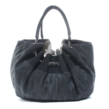 Chanel Denim Stretch Spirit Large Cabas Tote 3 of 7
