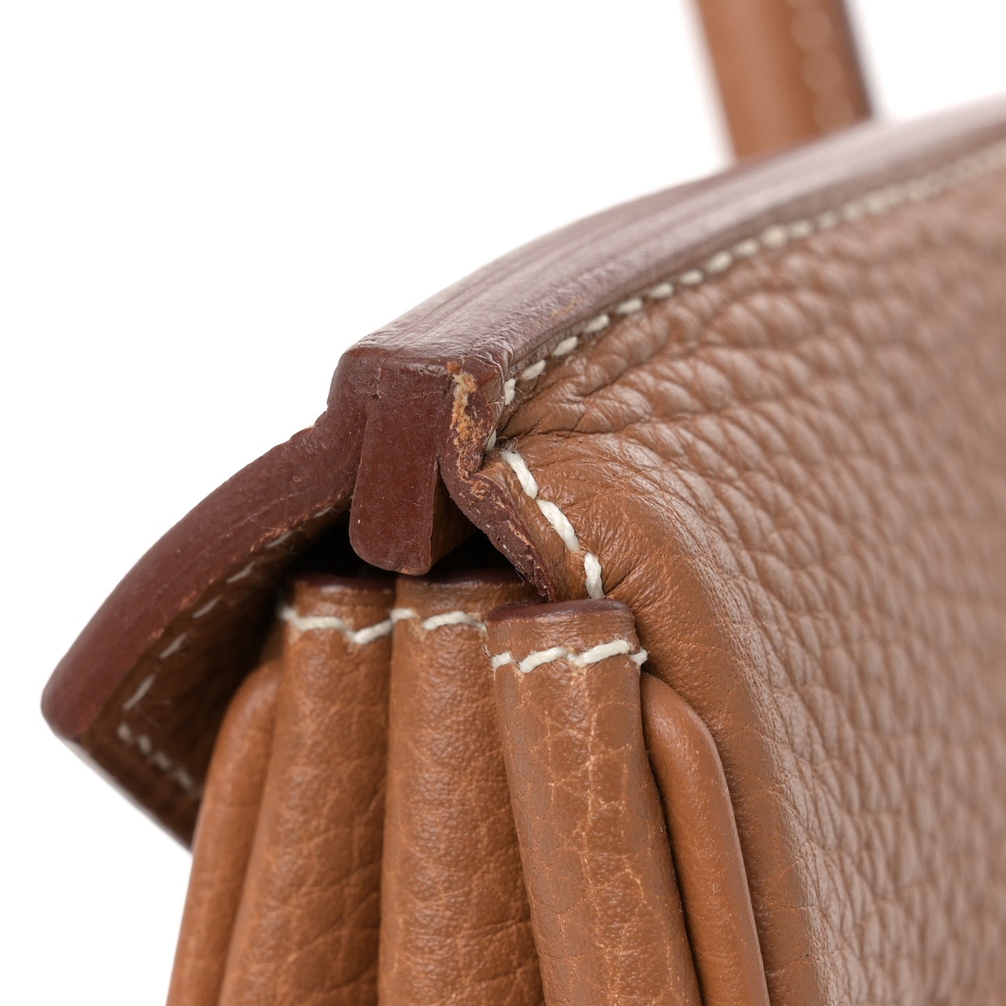 Taurillon Clemence Birkin 35 Gold