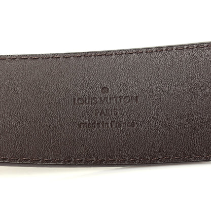 Louis Vuitton Damier Ebene 40mm LV Initiales Belt 85 34 5 of 8