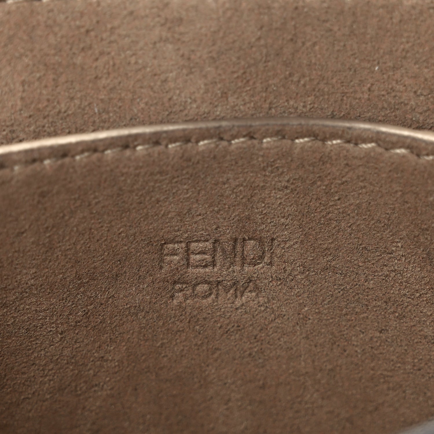 Fendi Vitello Brenta Cher Small  C'mon White 5 of 11