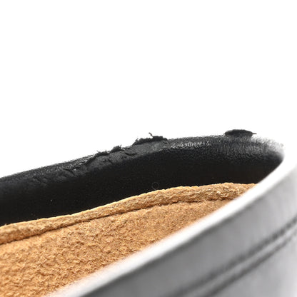 Gucci Calfskin Womens Jordaan Loafers 37 Black 9 of 10