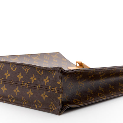 Louis Vuitton LOUIS VUITTON Monogram Sac Plat 10 of 11