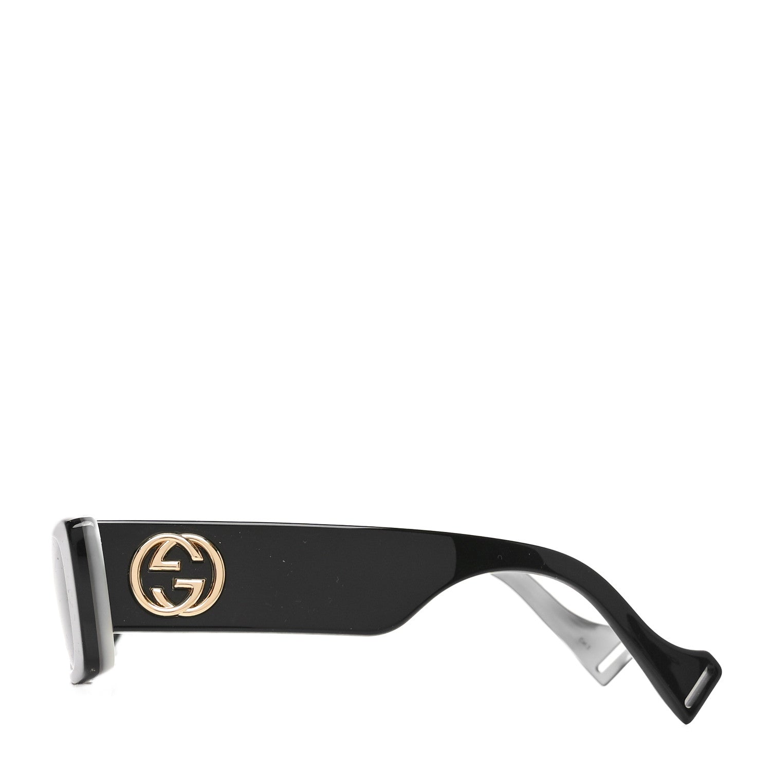 Gucci Acetate Rectangular Sunglasses GG0516S Black 3 of 7