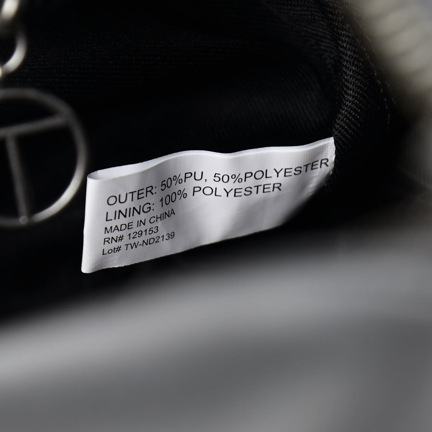 Vegan Leather Medium Duffle Black