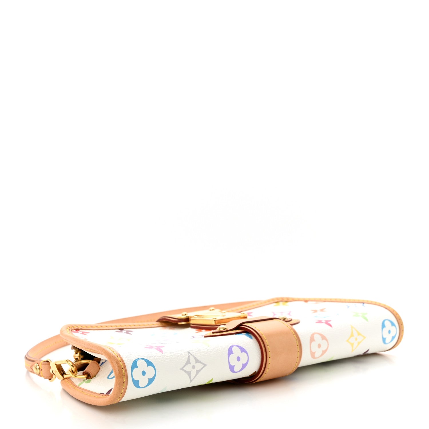 Louis Vuitton Monogram Multicolor Shirley White 4 of 9