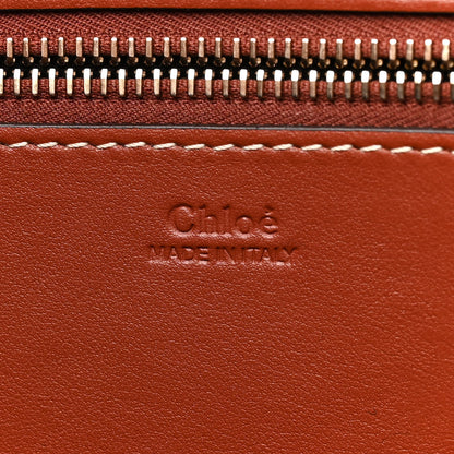 Chloe Felt Calfskin Large Woody Ribbon Tote Black 6 of 12