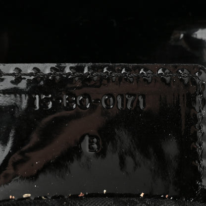 Christian Dior Patent Cannage Medium Lady Dior Black 7 of 10