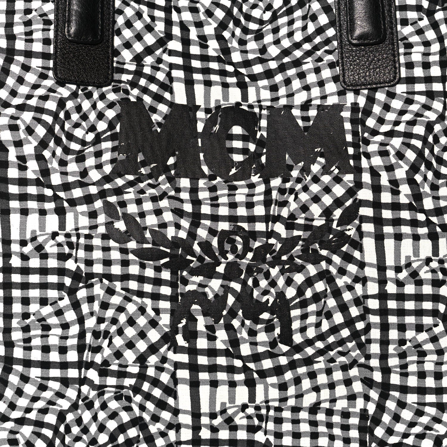 MCM Visetos Large Liz Reversible Shopper Tote Black 14 of 18