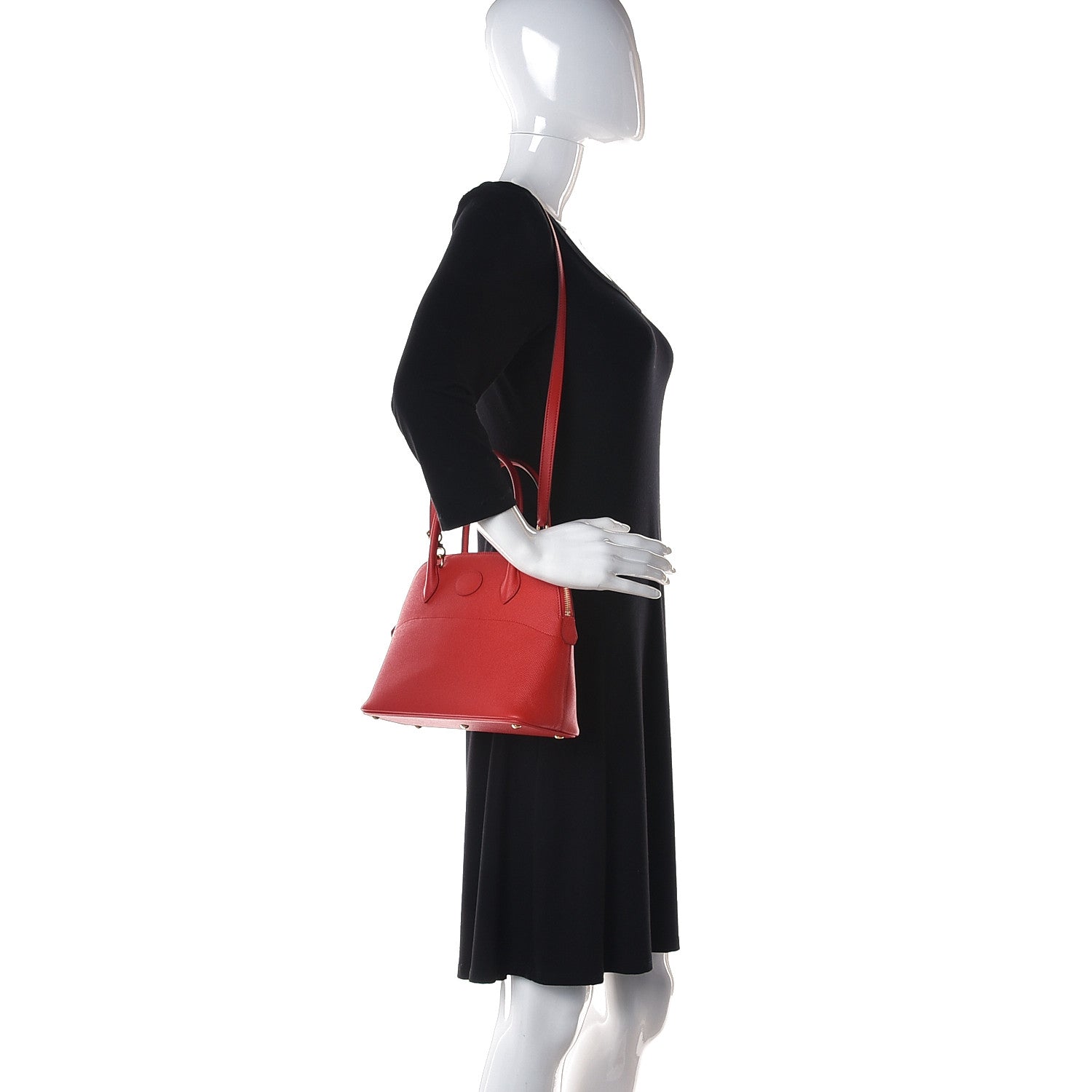 Hermes Epsom Bolide 27 Rouge De Coeur 2 of 10