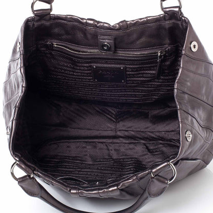 Prada Nappa Mordore Stripes Bag 10 of 11