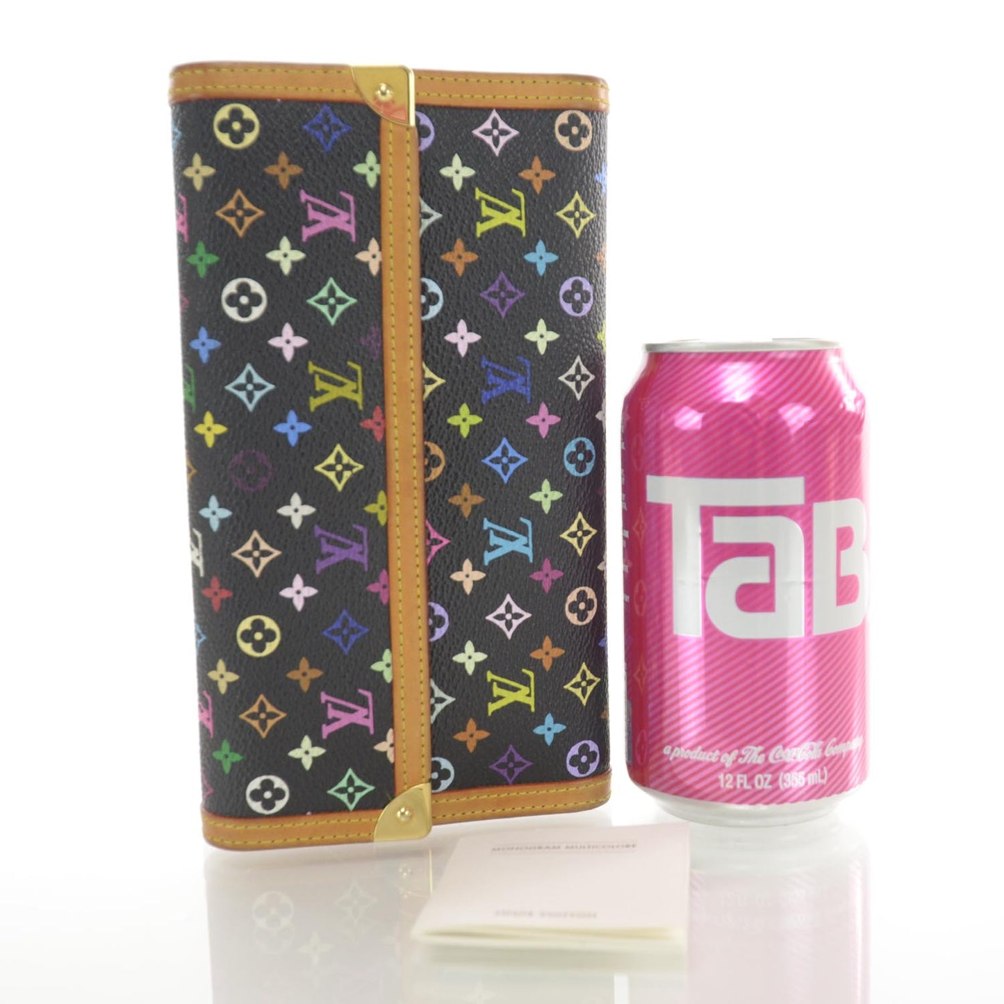 Monogram Multicolor Porte Tresor International Wallet Black