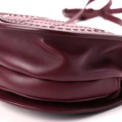 Chanel Calfskin Coco Eyelets Small Flap Bag  Red 9 of 9