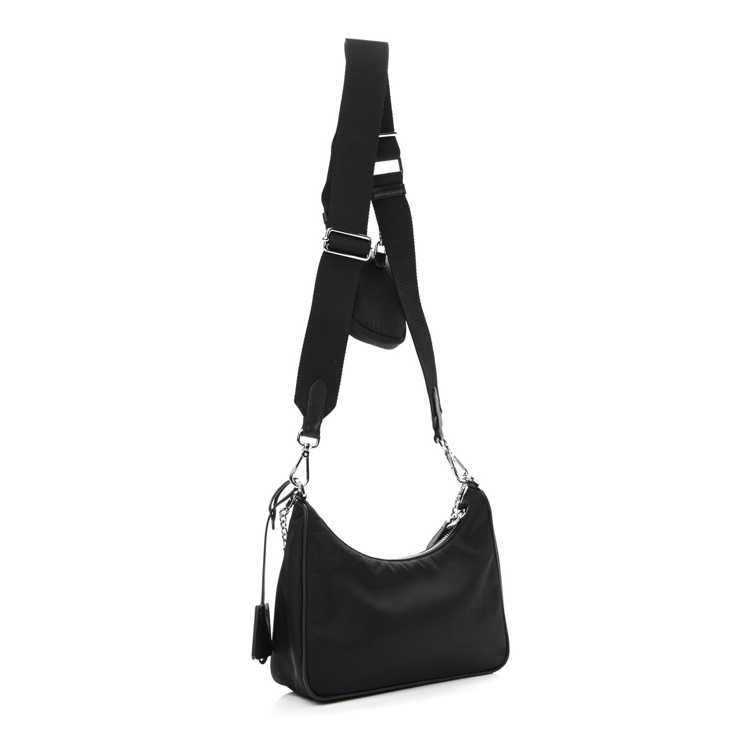 Nylon Re-Edition 2005 Shoulder Bag Black