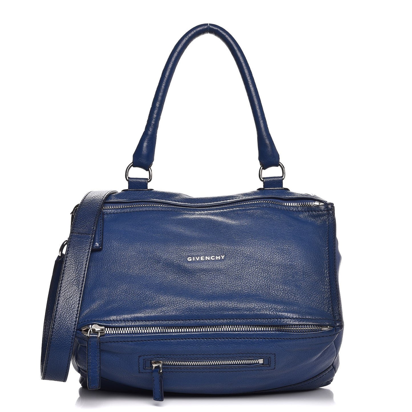 Sugar Goatskin Medium Pandora Deep Blue