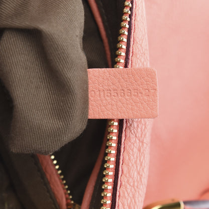 Chloe Calfskin Medium Marcie Satchel Coral Pop 6 of 11