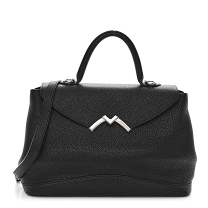 Moynat Taurillon Gabby MM Black 1 of 12