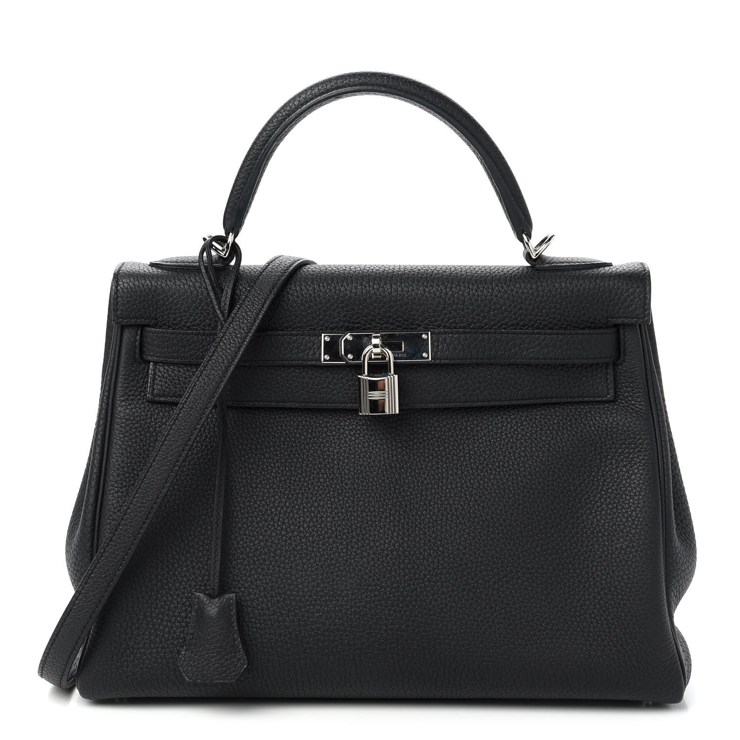 Hermes Togo Kelly Retourne 32 Black 1 of 11